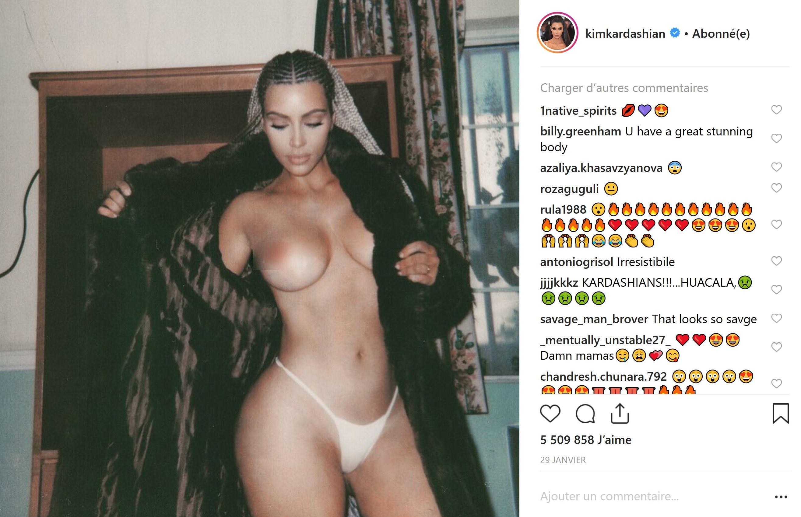 Kim Kardashian West Nude