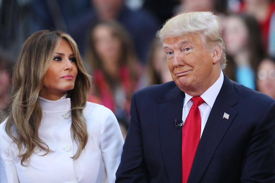 C'est au tour de Donald Trump de mettre un vent à Melania...