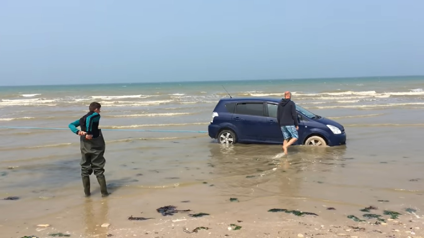 Caen : Ces touristes voulaient voir la mer d'un peu trop près