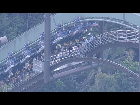 Japon : Frayeur pour les passagers d'un grand huit bloqué pendant deux heures...