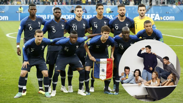 L'incroyable parodie des Bleus avec le générique de Friends