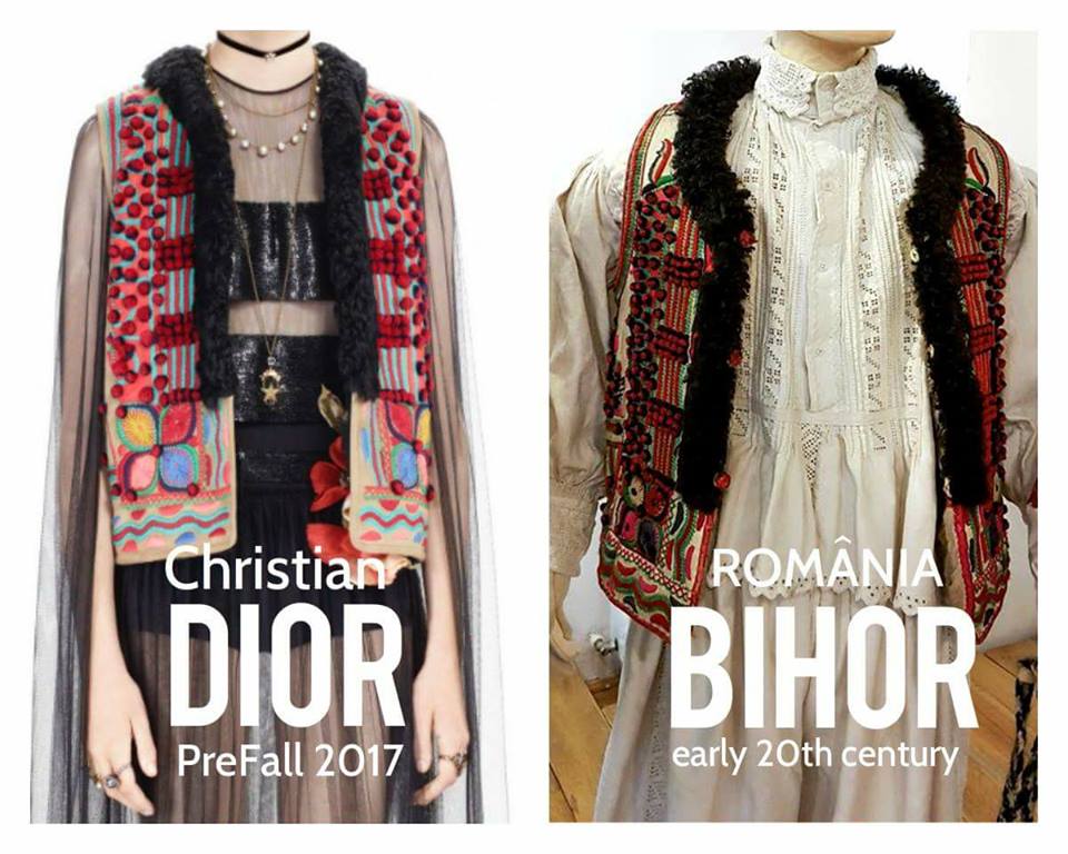 Quand une ville roumaine s'en prend à Dior... pour plagiat