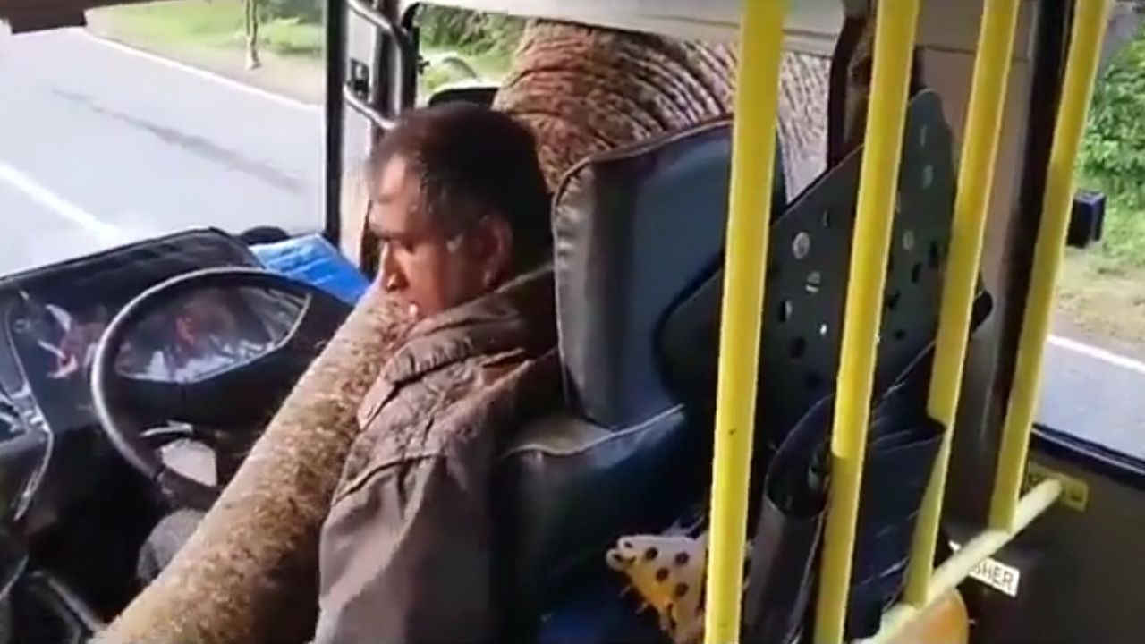 Sri Lanka : Cet éléphant vole des bananes en passant sa trompe dans un bus !