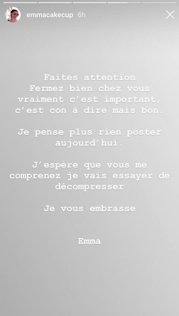 Emma CakeCup violemment attaquée à son domicile, elle prend une décision radicale