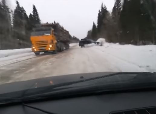 Un accident évité de justesse !