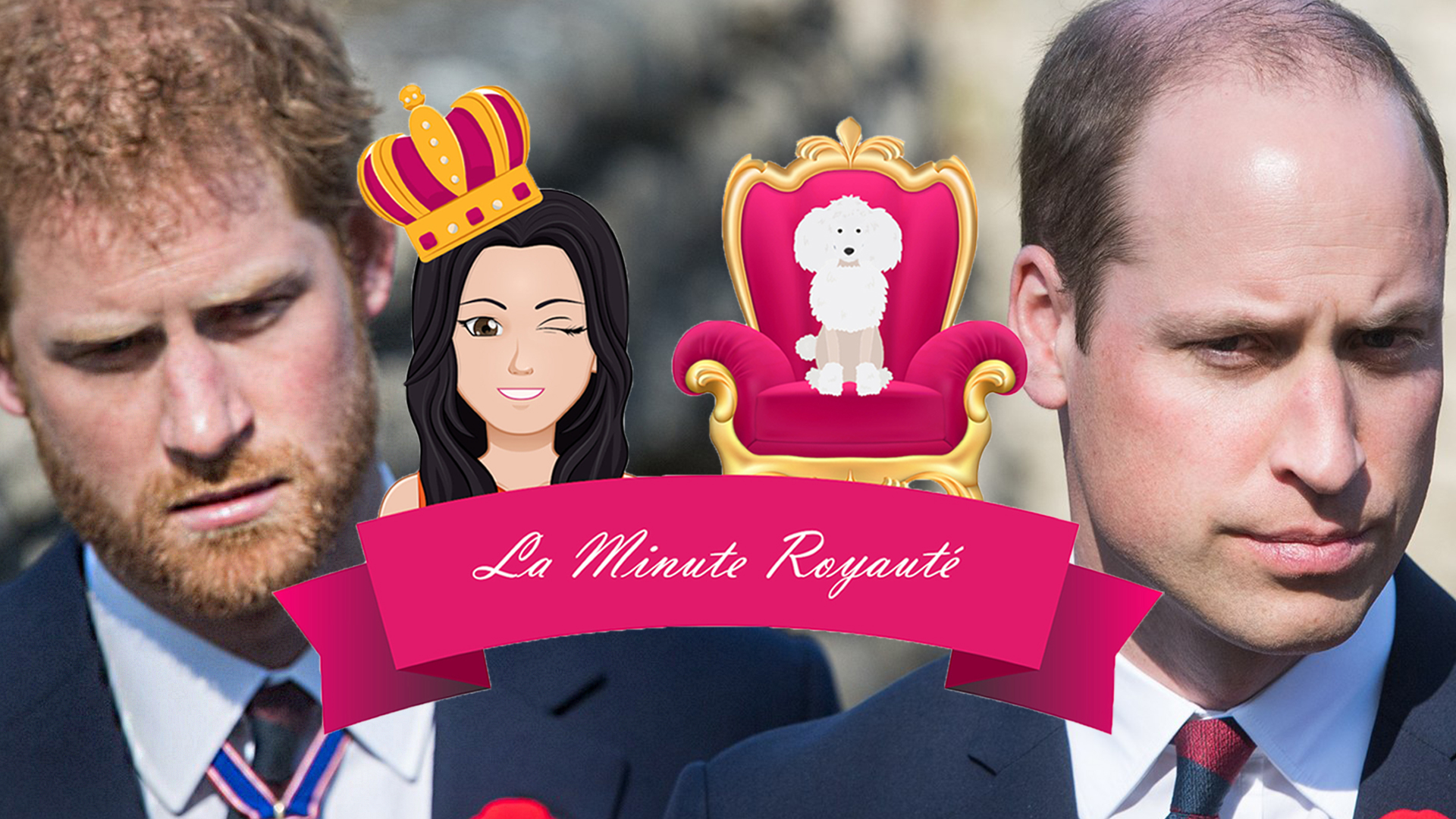 La minute royauté - Le prince Harry et le prince William : Ces images qui font jaser