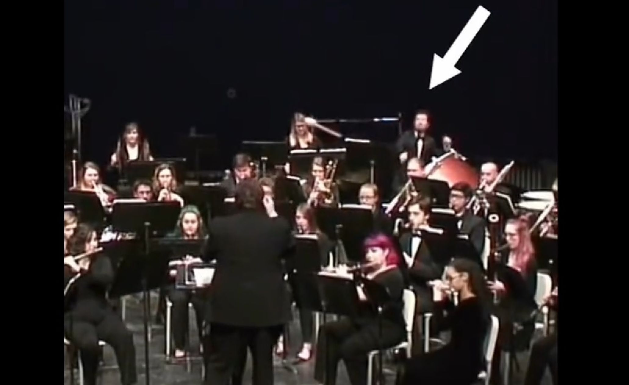 Quand tu es trop investi au sein de l'orchestre... Ça fait mal !