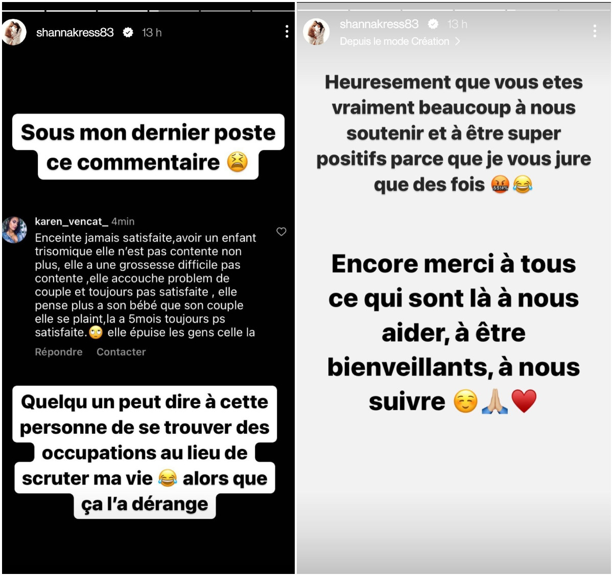 Shanna Kress taclée après avoir montré son fils dans une trotteuse : "Vous êtes des grands malades"