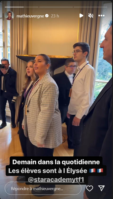 Star Academy : les premières images des académiciens à l’Élysée dévoilées