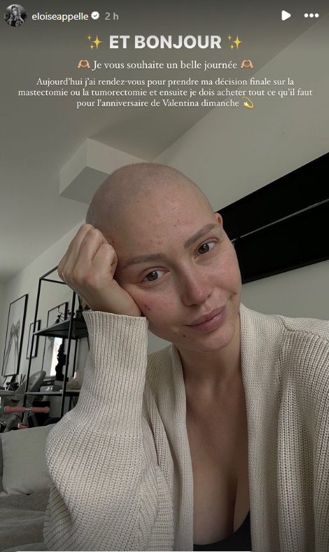 Eloïse Appelle face au cancer : la compagne de Nacca va devoir prendre une décision importante