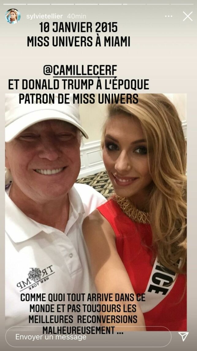 Donald Trump sous le charme d’une célèbre Miss France, Sylvie Tellier balance : "Il était fou de…"