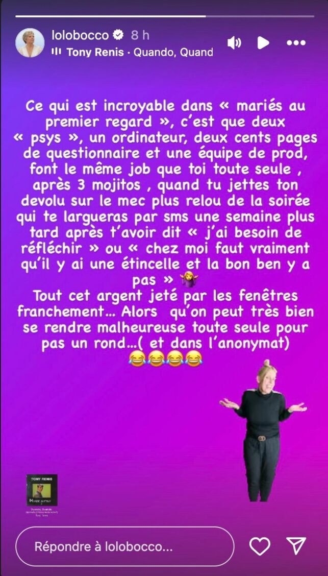 Mariés au premier regard : Laurence Boccolini s’insurge contre l’émission… "Tout cet argent jeté…"