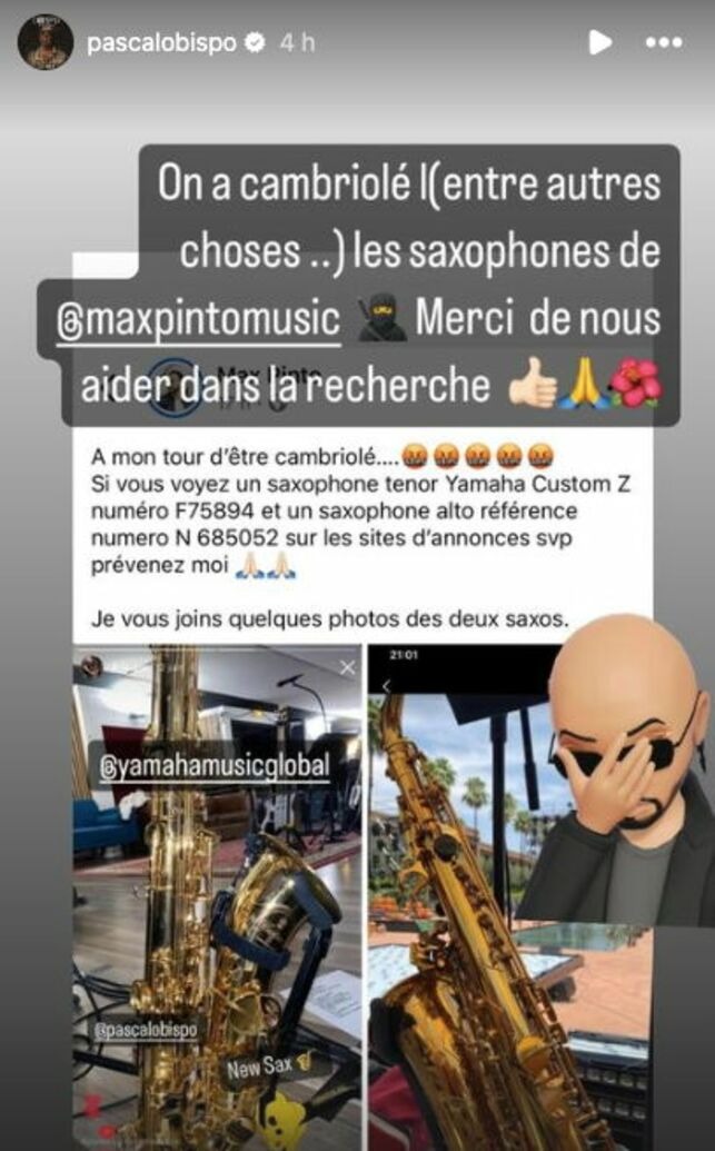 Pascal Obispo lance un appel à ses fans suite à un cambriolage : "Merci de nous aider…"