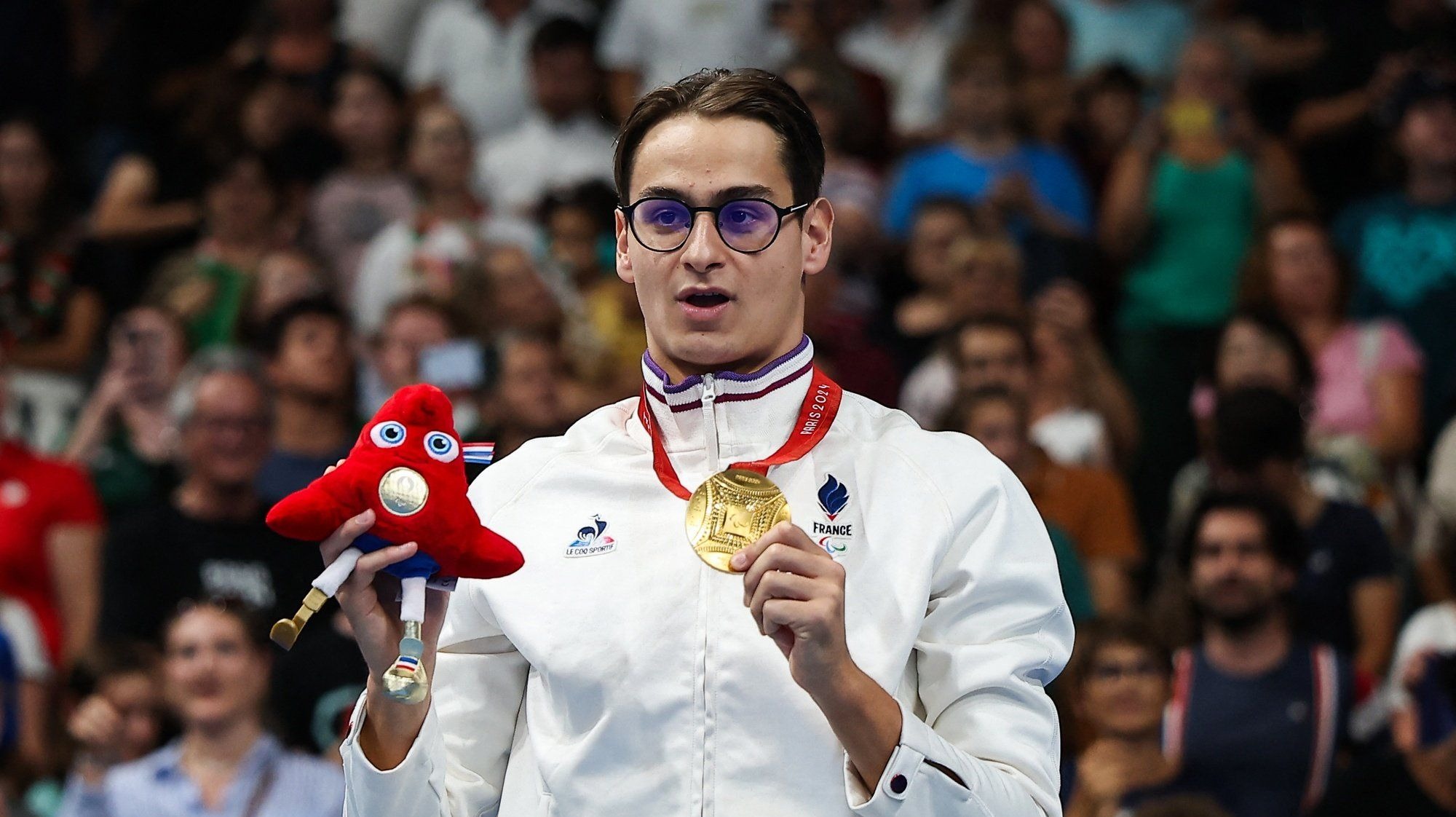 Jeux paralympiques : le nageur Ugo Didier décroche la première médaille d’or française