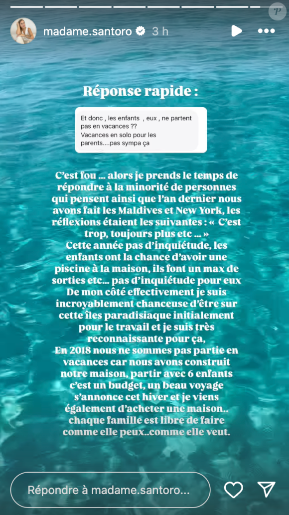 Camille Santoro : pourquoi ses vacances en Corse lui ont valu un flot de critiques