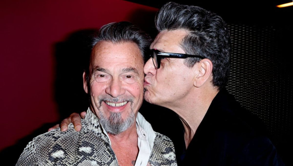 Florent Pagny taquine son ami Marc Lavoine : &quot;Il embrasse tout le monde en ce moment&quot;