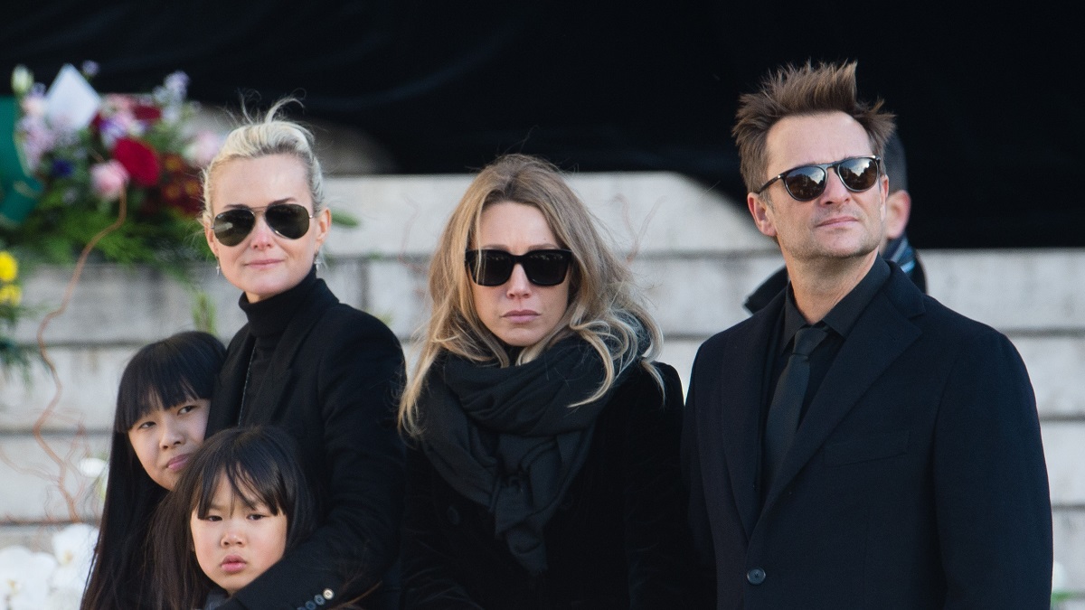 David Hallyday : sa main tendue à Jade et Joy... "Je les aime"