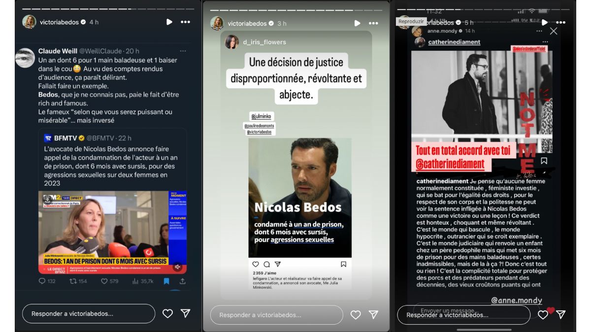 Affaire Nicolas Bedos : ce geste lourd de sens de sa soeur Victoria Bedos
