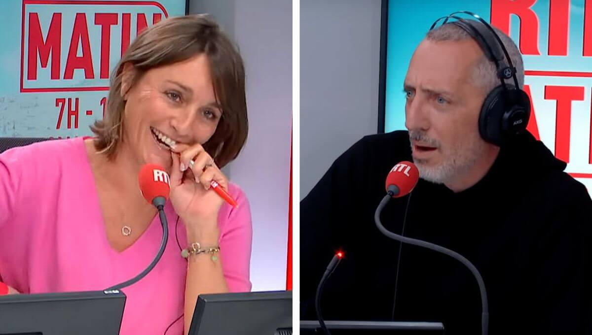 Amandine Bégot met mal à l’aise Gad Elmaleh sur RTL : &quot;Vous êtes particulièrement beau…&quot;