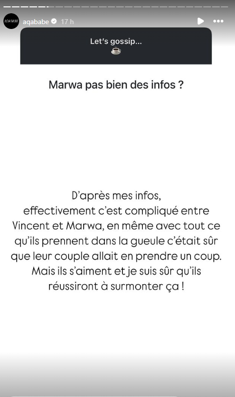 Vincent Queijo et Marwa Merazka : déjà des tensions au sein du couple ? "C'est compliqué…"