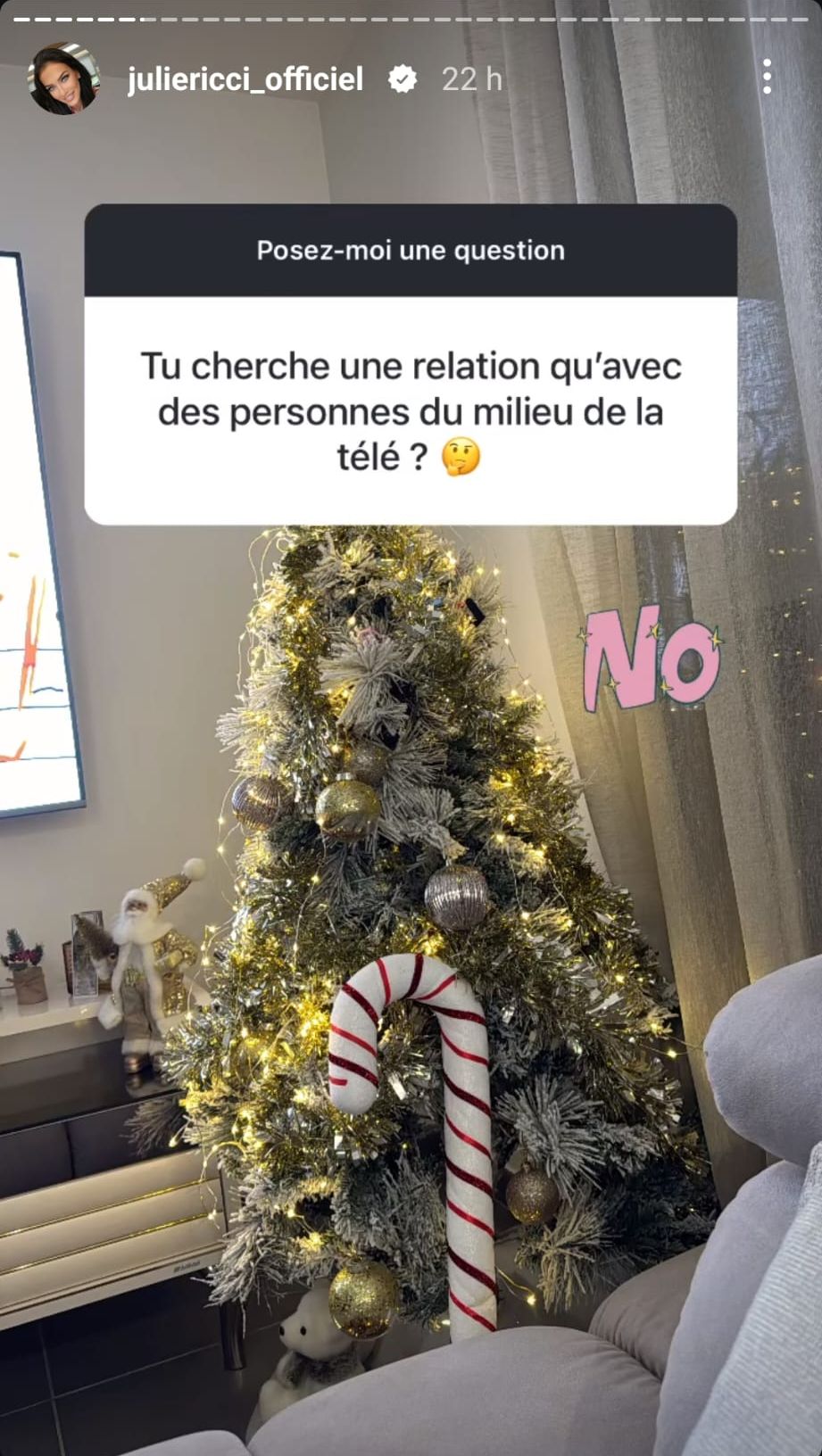 Caroline Receveur, Milla Jasmine, Camille Cerf... Découvrez les sapins de Noël des stars