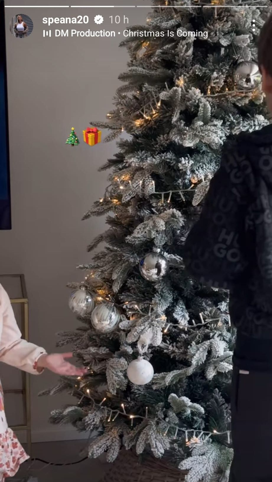 Caroline Receveur, Milla Jasmine, Camille Cerf... Découvrez les sapins de Noël des stars