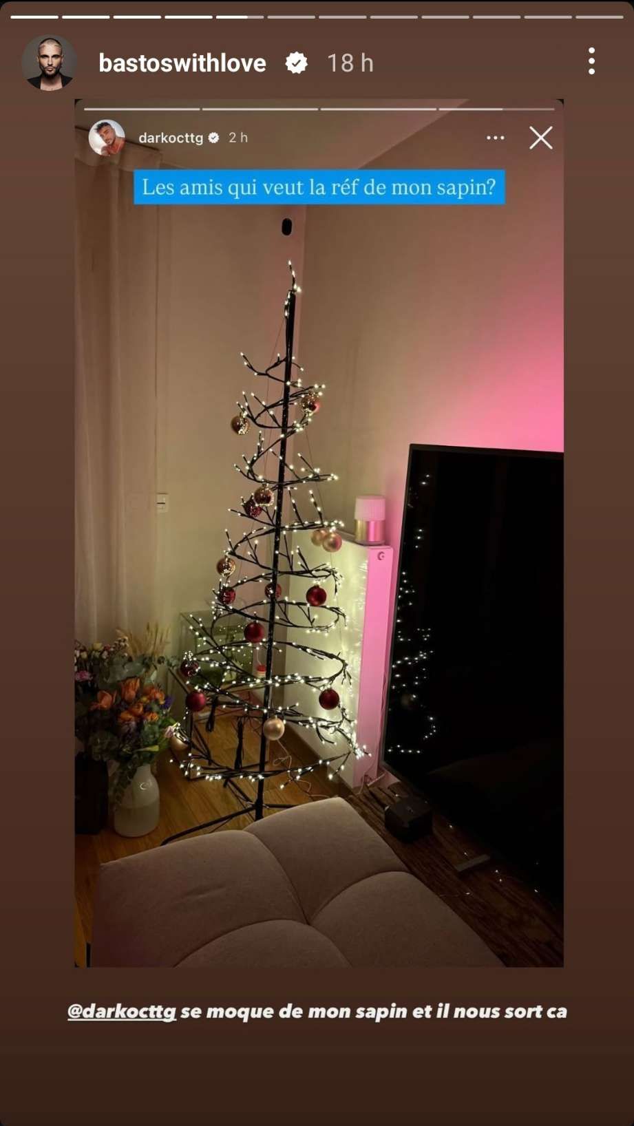 Caroline Receveur, Milla Jasmine, Camille Cerf... Découvrez les sapins de Noël des stars