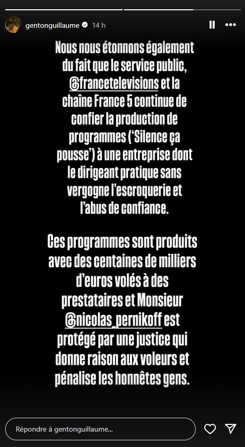 Guillaume Genton règle ses comptes avec un ancien chroniqueur de TPMP : "Rends l’argent"