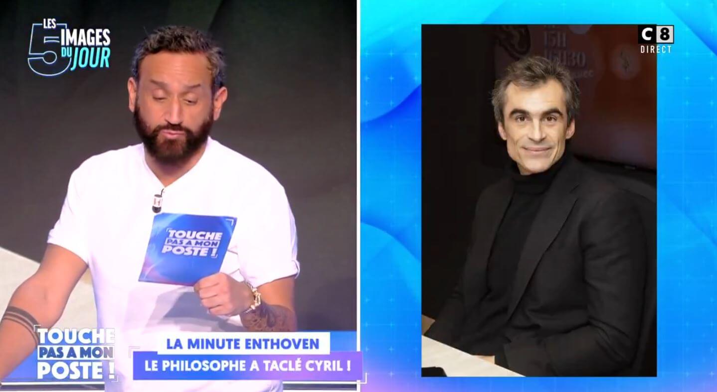 Cyril Hanouna dézingue encore Raphaël Enthoven : "Il n'a jamais rien fait dans sa vie !"