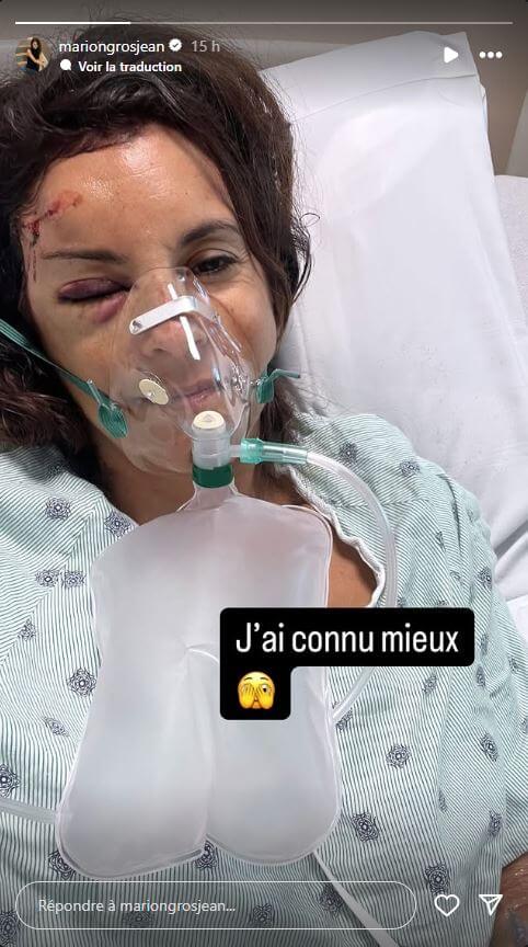 Marion Jollès Grosjean hospitalisée : que lui est-il arrivé ?