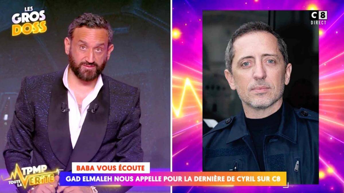 Malaise sur le plateau de TPMP : attaqué par Cyril Hanouna, Gad Elmaleh réagit en direct