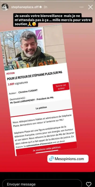 Stéphane Plaza : une pétition est lancée pour réclamer son retour sur M6... Il réagit